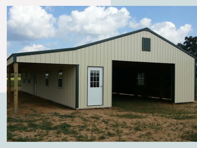 Строительство конюшен в Выксе