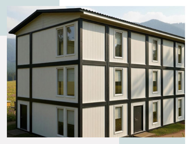 Модульные общежития в Выксе