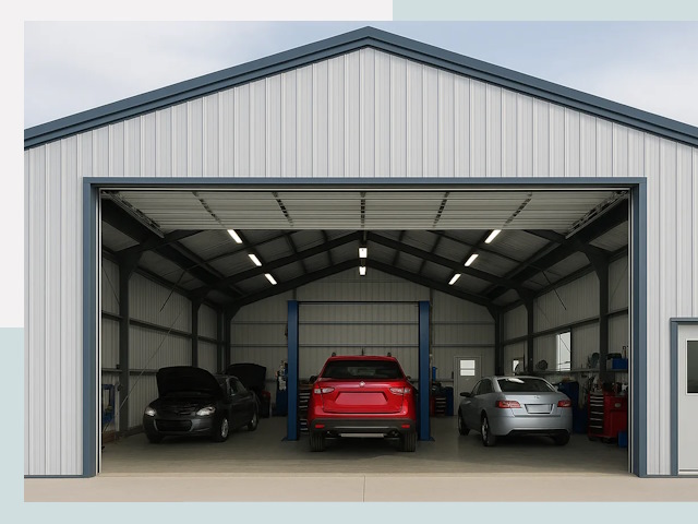 Ангары из сэндвич панелей от 622 руб. в Выкса