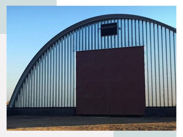 Бескаркасные ангары в Выксе