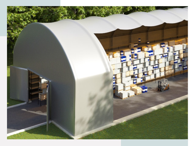 Тентовые ангары в Выксе