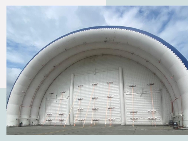 Пневмокаркасные ангары от СтальСтрой-Вкс по цене от 622 руб.