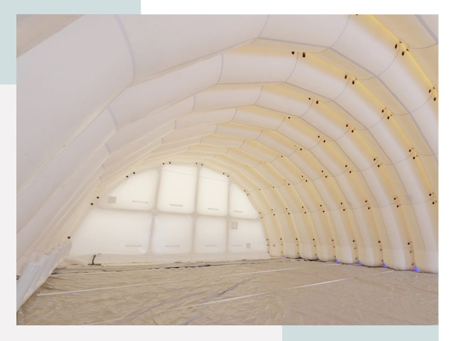 Пневмокаркасные ангары в Выксе