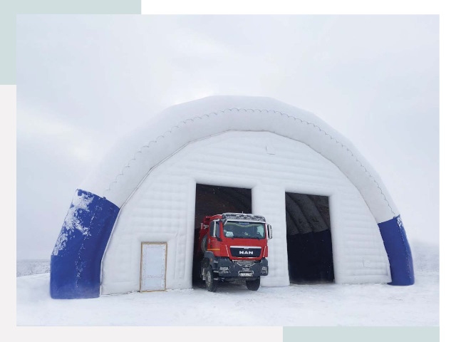 Мобильные ангары в Выксе