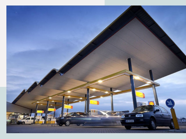 Навесы для АЗС в Выкса от 622 руб. - Защита и комфорт