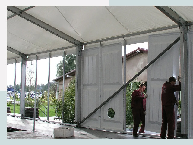 Быстро сборные шатры в Выкса от 622 руб. за м²