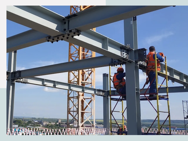 Монтаж металлоконструкций в Выксе