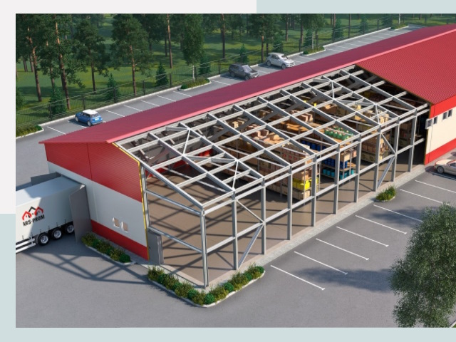 Проектирование ангаров в Выксе от 622 руб.