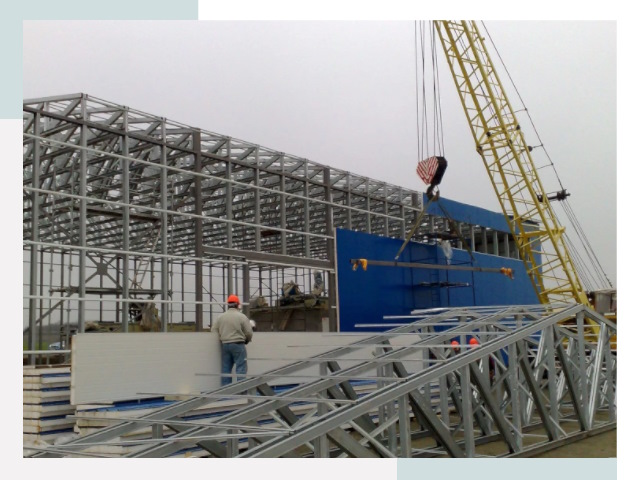 Монтаж ангаров в Выксе